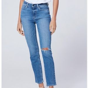 CINDY LINEAR COIN POCKET-WESTBOUND DESTRUCTED Jean